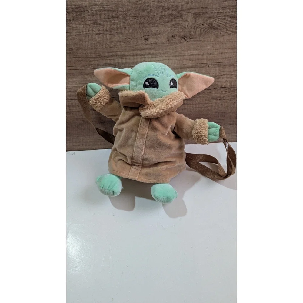 Star‎ Wars Grogu Plush purse The Child Mandalorian Green Brown 12 Inch Bag